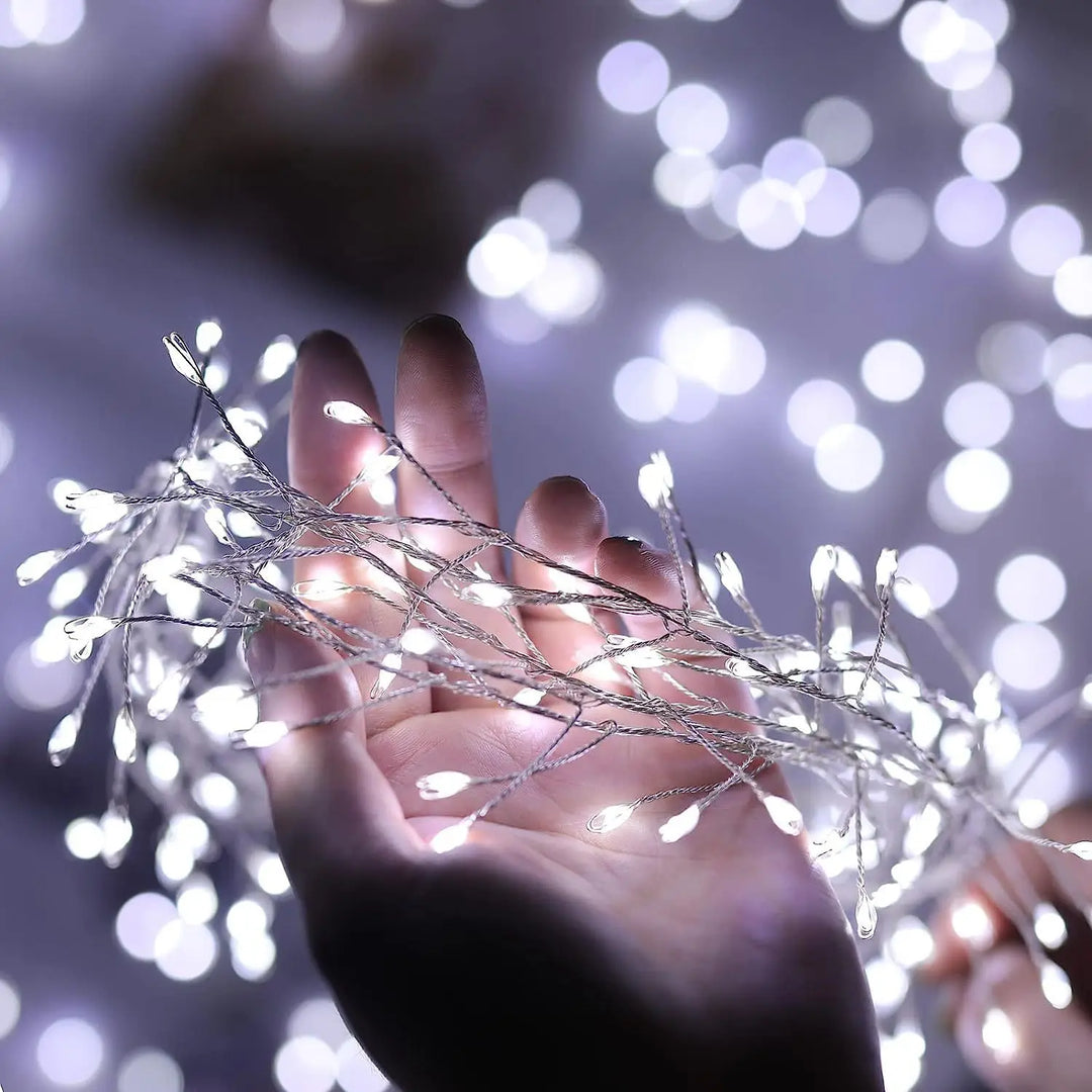 3/6/9M USB Power LED Firecracker Christmas Fairy String Lights with Remote Control