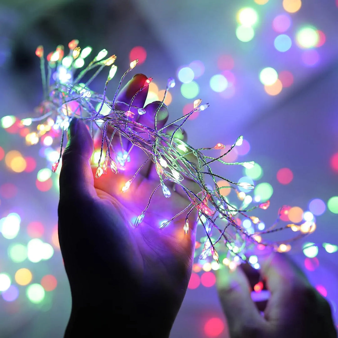 3/6/9M USB Power LED Firecracker Christmas Fairy String Lights with Remote Control