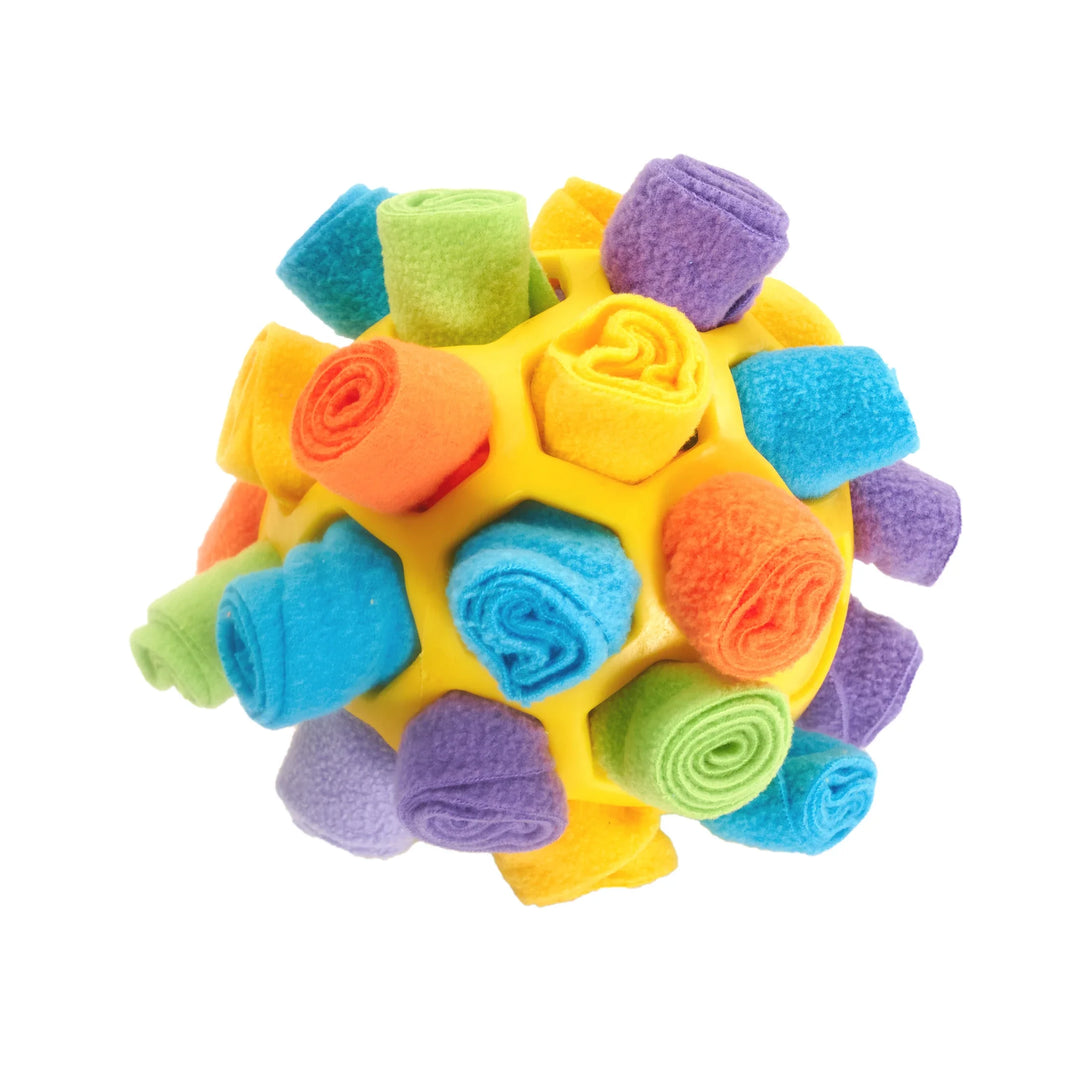 Christmas Dog Sniffing Ball – Interactive Rubber Puzzle Toy for Pets