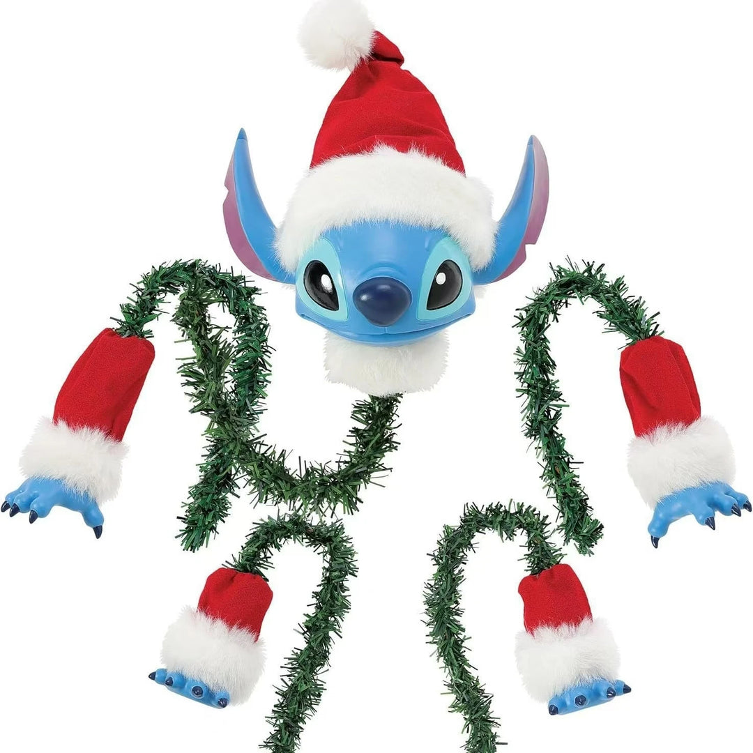 Grinch & Elf Christmas Tree Topper – Head, Arms & Legs Decoration for Xmas Tree & Party