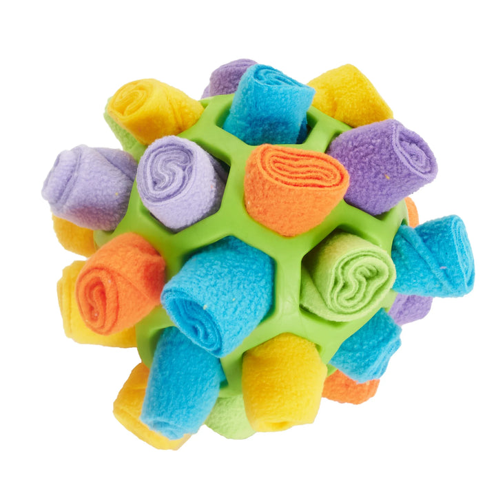 Christmas Dog Sniffing Ball – Interactive Rubber Puzzle Toy for Pets