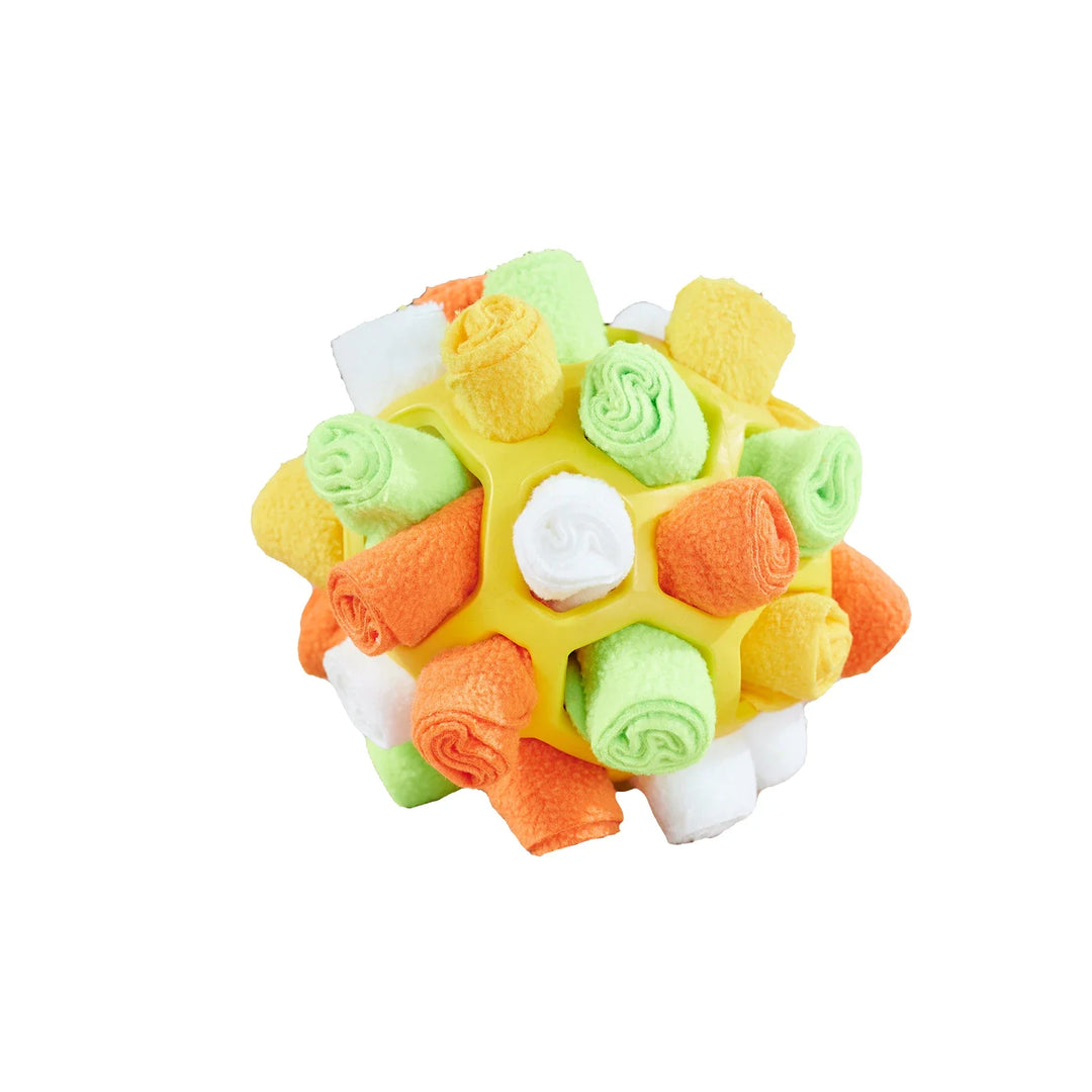 Christmas Dog Sniffing Ball – Interactive Rubber Puzzle Toy for Pets