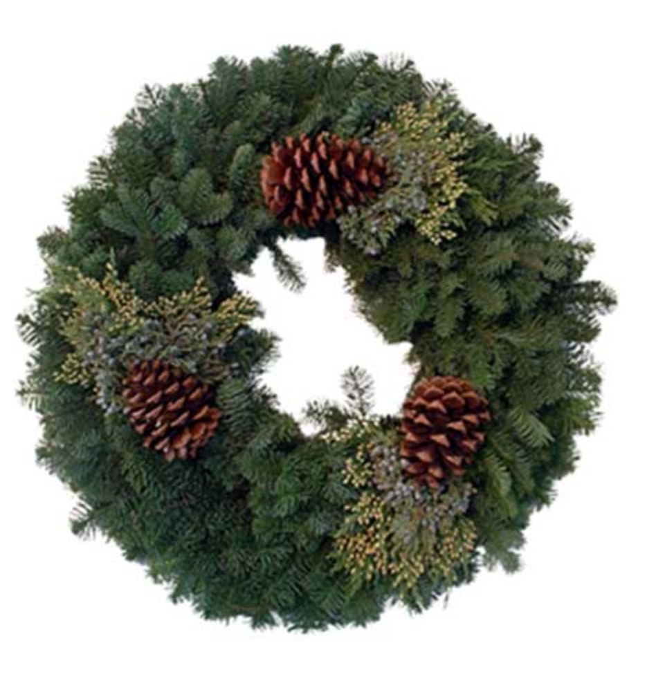 Wreath Decoration 22” or 26&quot;